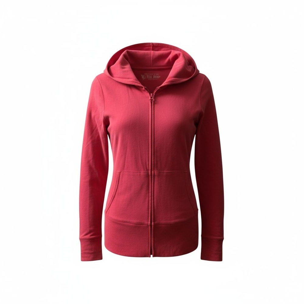Victoria's Secret Cherry Red Zip-Up Hoodie